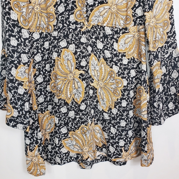 A.L.C Trixie dress white black and camel - Picture 5 of 9